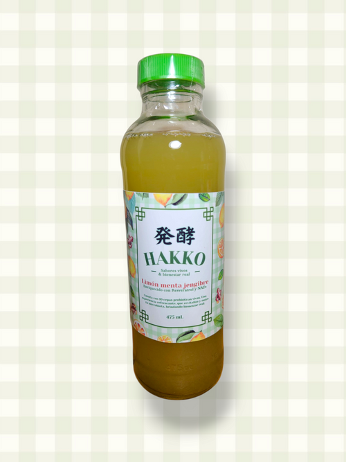 HAKKO Limón, Menta & Jengibre con Resveratrol y NAD+